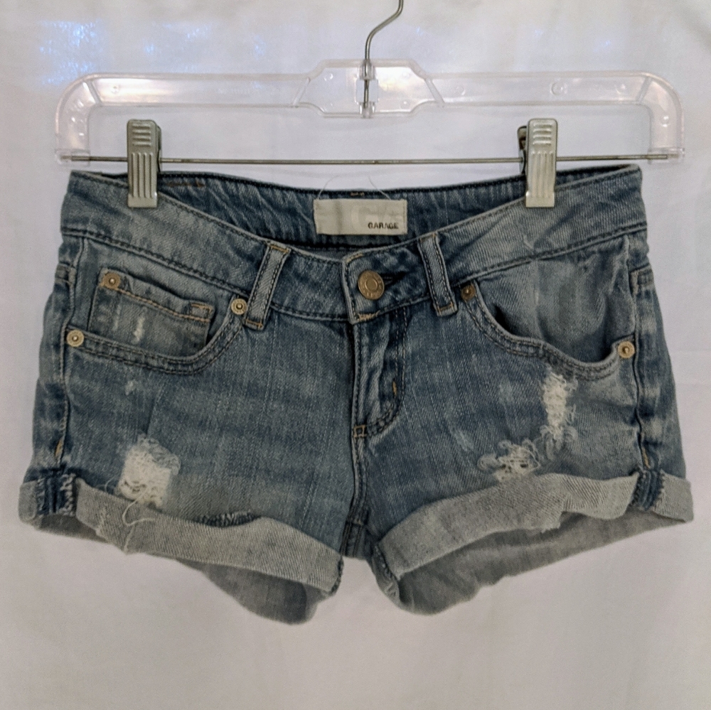 Blue Jean Shorts by Garage